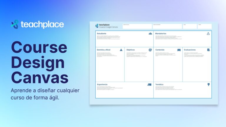 Diseña tu curso con el Course Design Canvas
